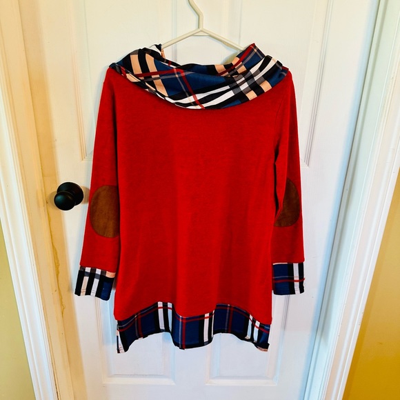 ❤️👗Long Sleeve Dress with Scoop Neck Collar👗❤️ - Picture 11 of 13